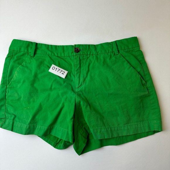 Gap Khakis Sunkissed Shorts Womens 8 Green Casual Summer Chino Classic Pockets - Picture 2 of 7